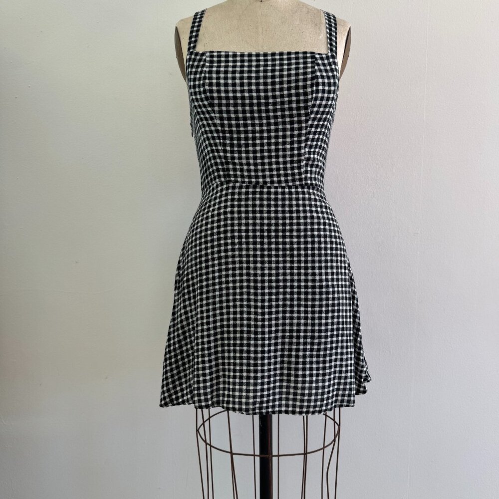 Mini Dress Black and white pattern